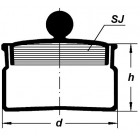 Бюкс низкий, 20 мл. 45/12 (Кат. № 2602/N/632 421 202 503) 