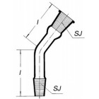 Переходник с углом 135°, со шлифом 29/32 (Кат. № 8137/632 441 515 080) 