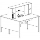 Стол островной химический 2400 СОХк (керамика KS-12)